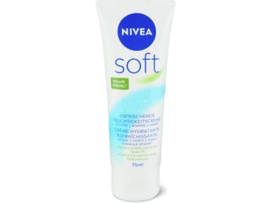 Nivea Crème hydratante Soft en tube 75ml