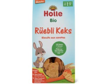 Holle Rüebli Keks Bio, Demeter, ab 1 Jahr 150g