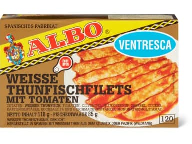 Albo Weisse Thunfischfilets · 85 g