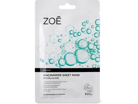Maschera in tessuto alla niacinamide