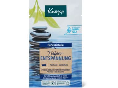 Kneipp Tiefen Entspannung Badekristalle Patchouli & Sandelholz 60g