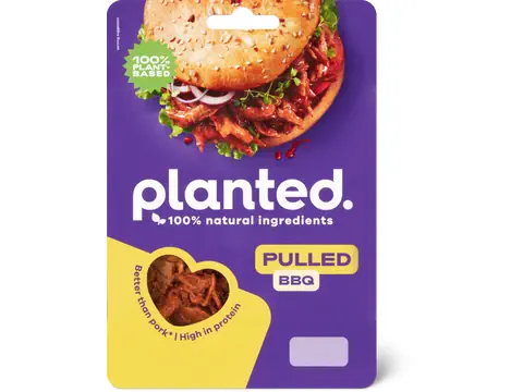 Planted Alternativa vegana allo sminuzzato pulled BBQ 180g