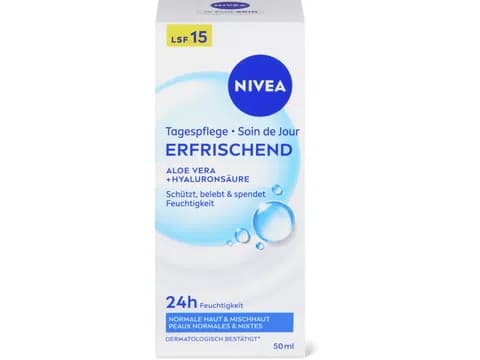 Nivea Crema giorno rinfrescante 24H idratante IP 15 50ml