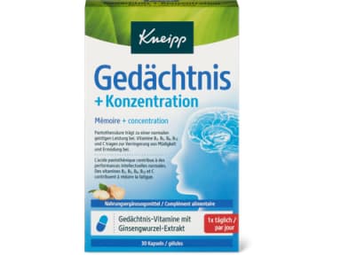 Kneipp Gedächtnis & Konzentration 30 Kapseln