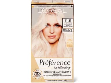 Préférence Hair Color 11.11 Ultra Blonde, permanent