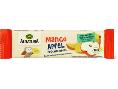 Alnatura Mango and apple bar Organic, no added sugar 23g