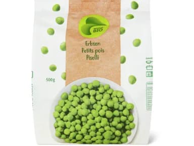 Migros Bio Erbsen · 500 g