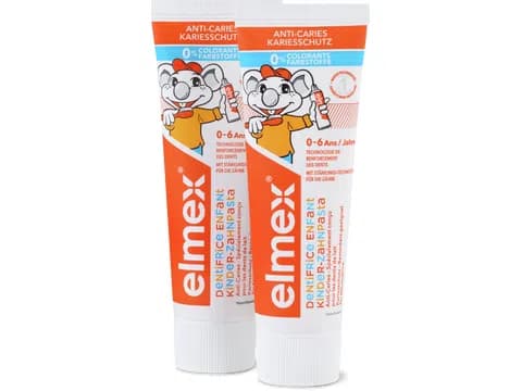 Elmex Dentifricio per bambini 2x75ml