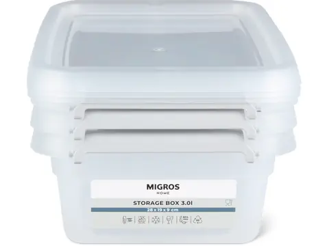 Migros Home BaseStore 3.0 · 3 pz