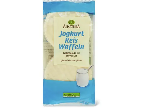 Alnatura Rice cakes Organic, Yogurt 100g