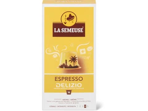 La Semeuse Espresso 16 capsule compatibili Delizio