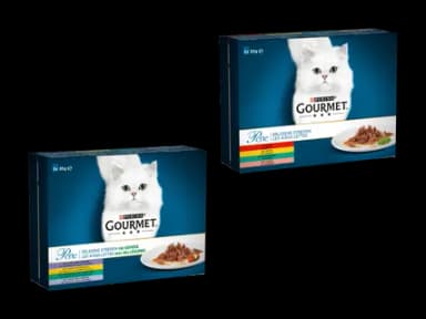 Aliments pour chats en sauce