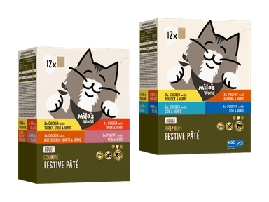 Aliments pour chat Mousse festive · 12 x 85 g