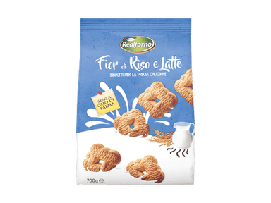 Frollini con latte e farina di riso · 700 g