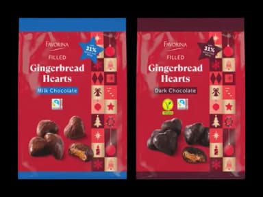 Lebkuchenherzen gefüllt · 300 g