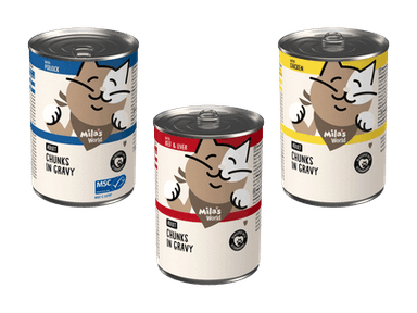 Aliments humides pour chat Bouchées · 415 g