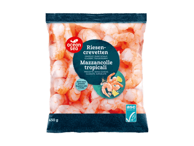 Crevettes ASC avec queues