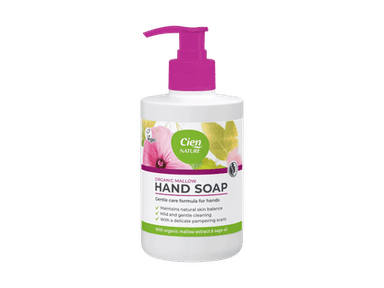 Savon liquide mauve Nature