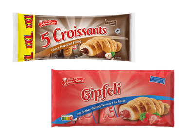 Croissants fourrés