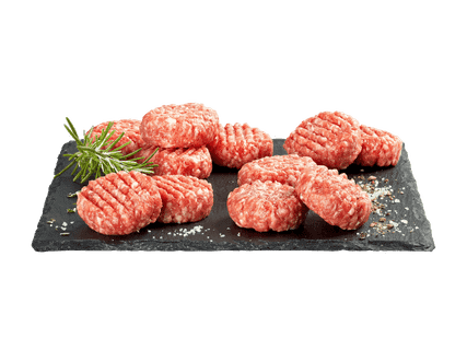 Mini burger al bacon