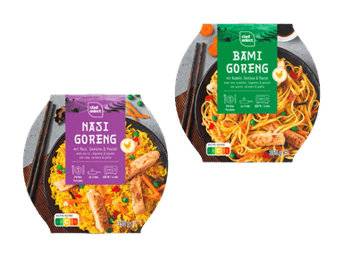 Plats cuisinés asiatiques