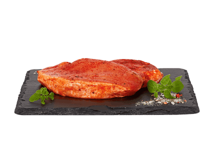 Pork loin steak