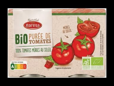 Purée de tomates bio · 2 x 140 g