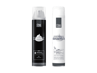 Mousse à raser pour hommes