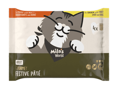 Aliments pour chat Mousse festive · 4 x 85 g