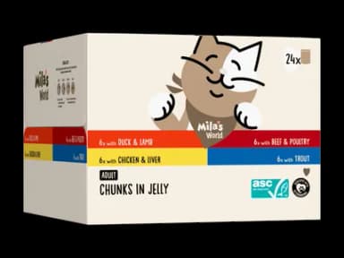 Katzennahrung Häppchen · 24 x 85 g