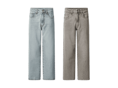 Jean à jambes larges
